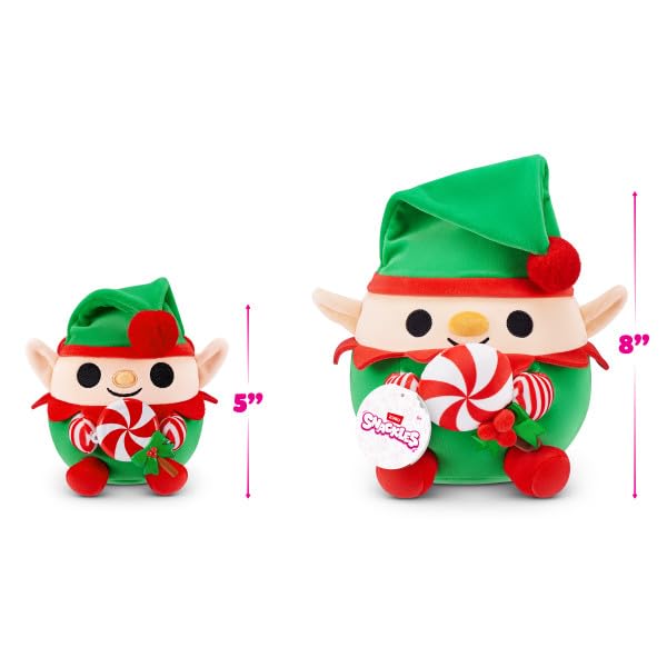 Snackles Christmas Series 2 8-inch Plush (JINGLE) by ZURU - Festive Holiday Collectible with Snack 10