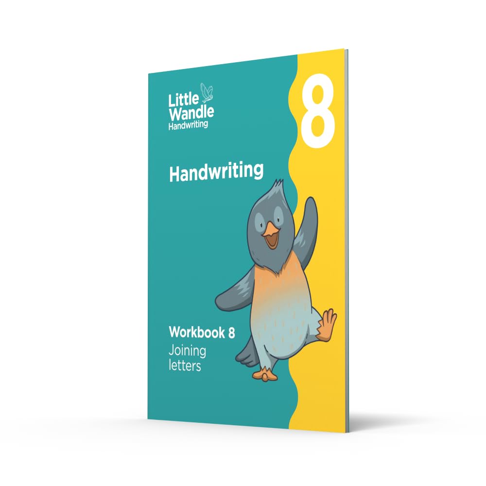 Collins Little Wandle Handwriting Workbook 8: Joining Letters - Paperback, 88 Pages, Age 5+