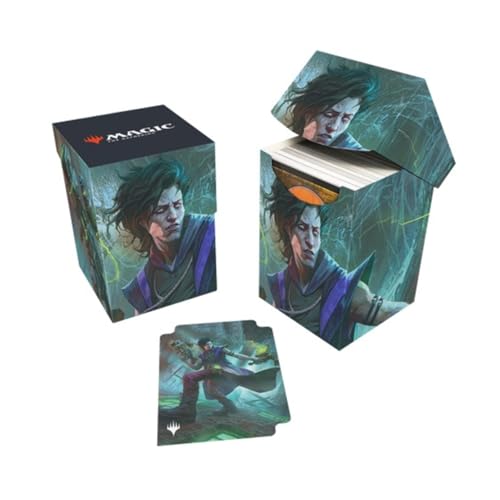 Ultra Pro Magic: The Gathering Trading Cards - Duskmourn 100+ Deck Box Commander Winter, Cynical Opportunist (240822)