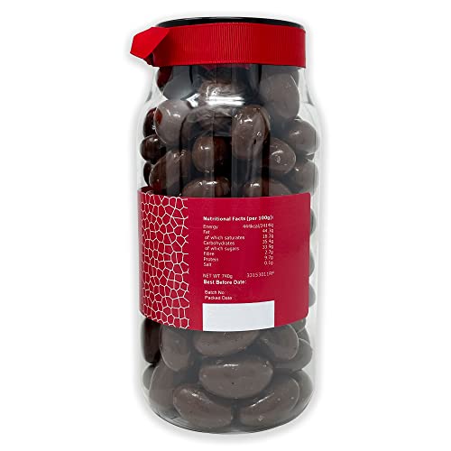 Rita Farhi Milk Chocolate Coated Brazil Nuts Luxury Gift Jar 740g 11