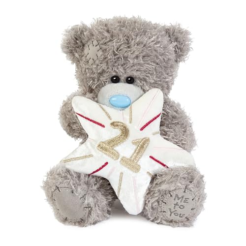 Me To You Bear Tatty Teddy 21st Birthday Plush Bear | 15cm High | Polyester 3