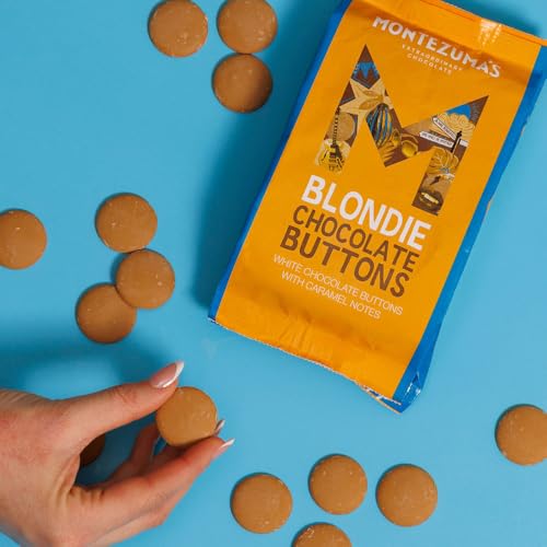 Montezuma's Blondie Buttons, White Chocolate with Caramel Notes, 120g