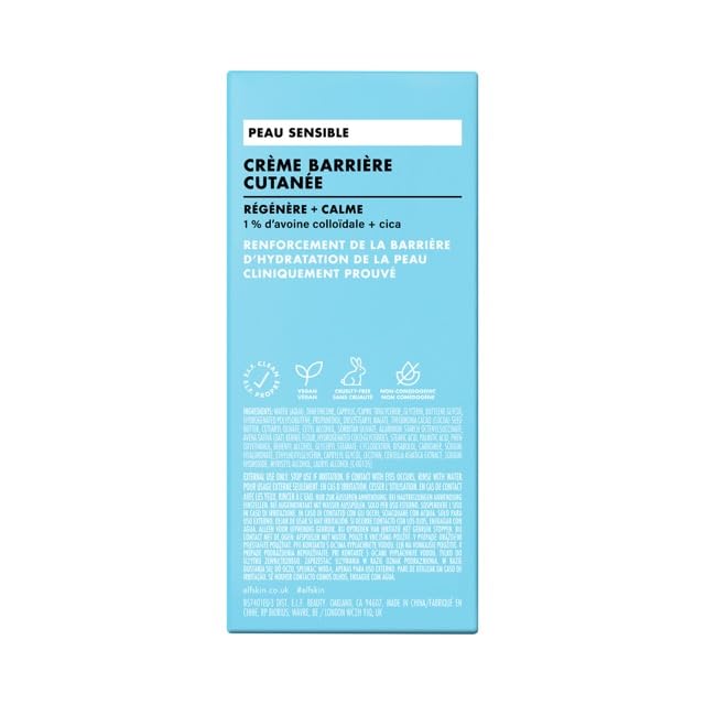 e.l.f. SKIN Holy Hydration! Barrier Goals Cream - Restores & Strengthens Skin Barrier, Hydrates & Soothes | 60g