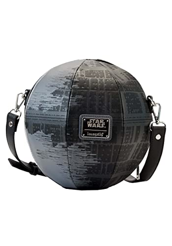 Loungefly Star Wars Return of the Jedi Death Star Figural Crossbody Bag (STTB0235)