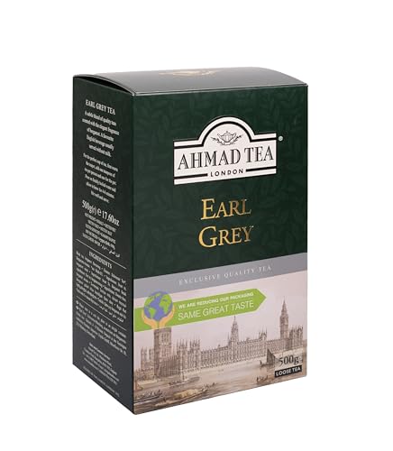 Ahmad Tea Earl Grey Loose Leaf Black Tea - 500g | Bergamot Flavoring | Relaxation Benefit 3