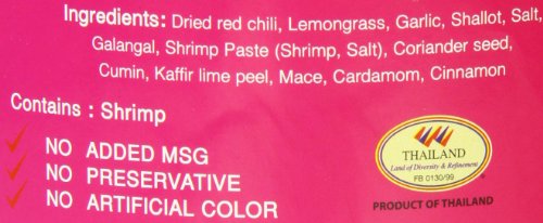 Mae Ploy Thai Massaman Curry Paste (1kg) - Authentic Thai Cooking Ingredient