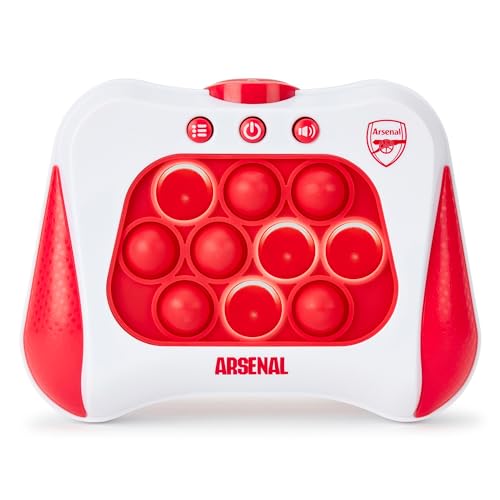 The Gift Scholars Arsenal FC Pop It Electric Lights Puzzle Game | Silicone | Unisex Children