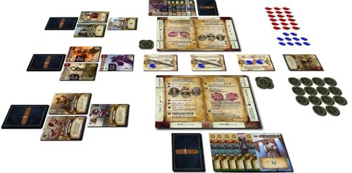 Spielcraft Games For Glory: The Game of Gladiatorial Combat and Deck Building - Premium Edition Board Game (230844)