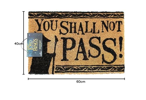 Pyramid International The Lord of the Rings You Shall Not Pass Doormat (GP85071)