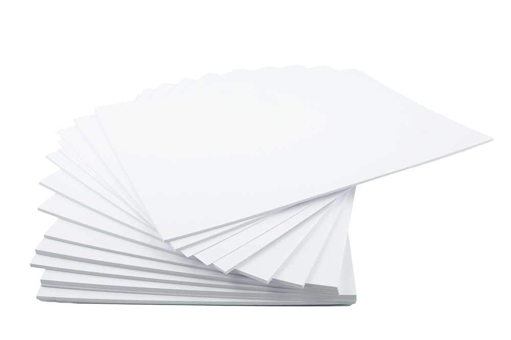 House of Card & Paper A5 250gsm Card - White | 100 Sheets | Ideal for Greeting Cards 1