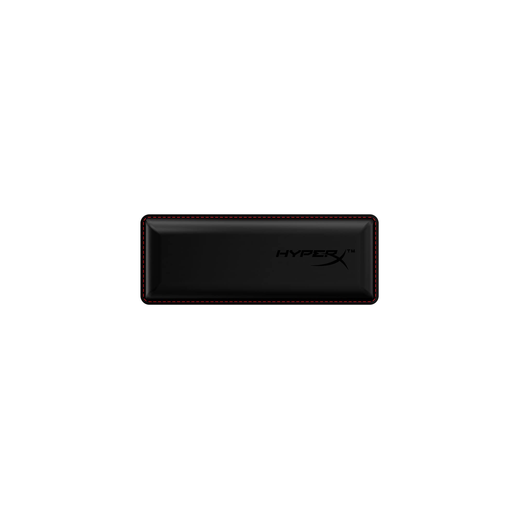 HyperX 4Z7X2AA Wrist Rest for Mice - Cooling Gel Memory Foam | Anti-Slip Grip | Black 1