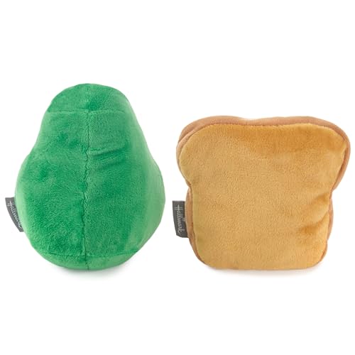 Hallmark Better Together Avocado and Toast Pair Magnetic Plush Toys | Set of 2 3