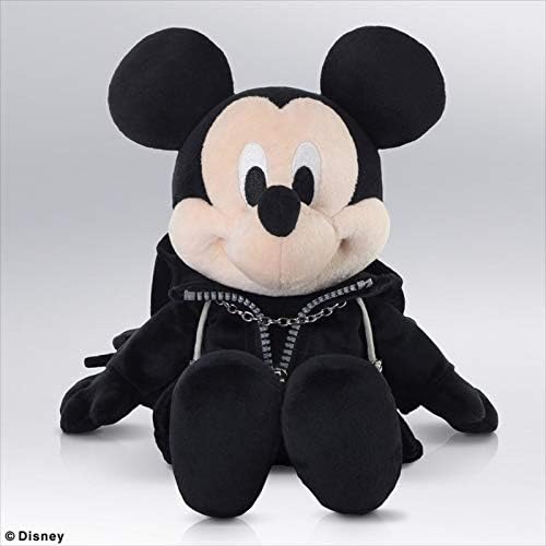 King Mickey Mouse Plush - Kingdom Hearts Collectible for Ages 14+