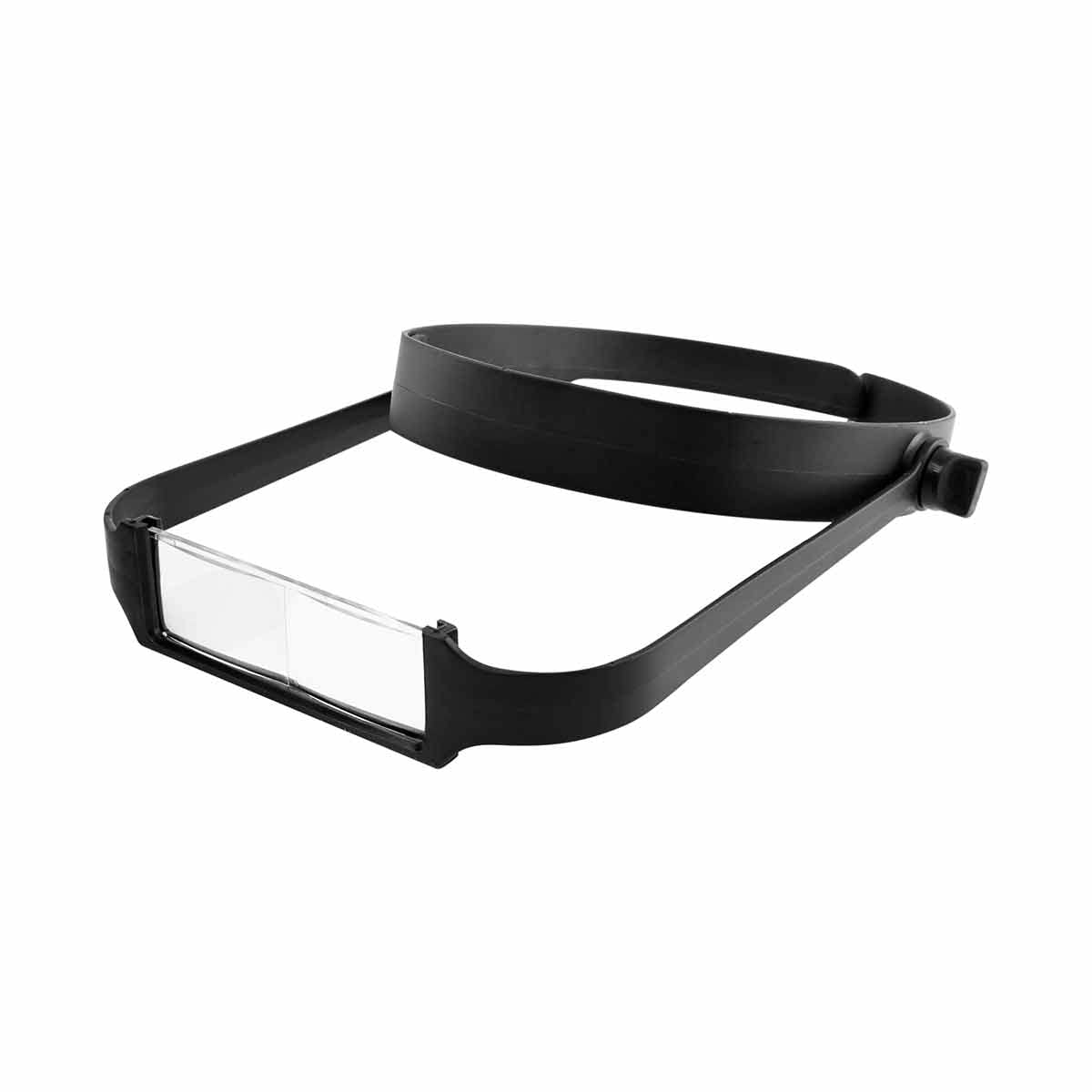 Modelcraft Slimline Headband Magnifier with 4 Interchangeable Lenses (1.6x, 2.0x, 2.5x, 3.5x) | Black