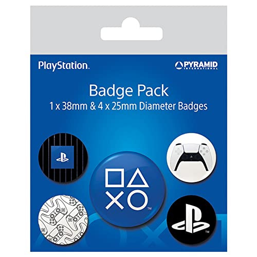 PlayStation (Everything to Play For) Badge Pack - PlayStation Systems Accessory (2023)