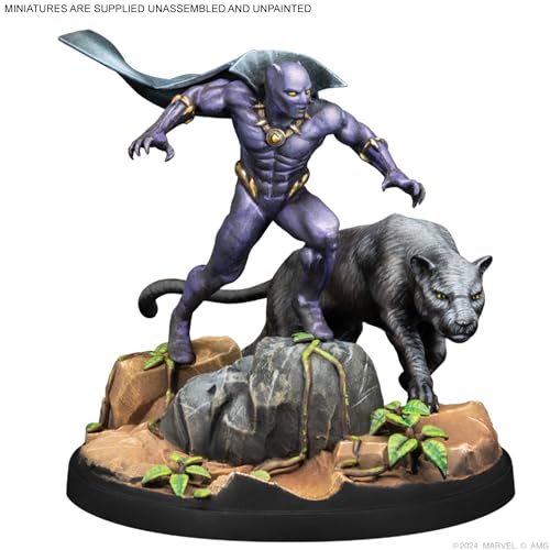 Atomic Mass Games Marvel: Crisis Protocol - Black Panther, Chosen of Bast & Namor Miniatures Set (FFGCP158)