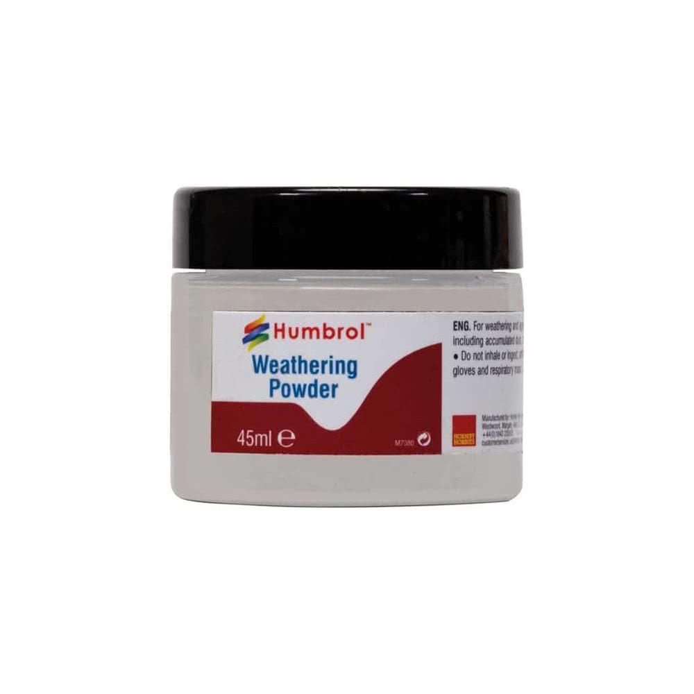 Humbrol Weathering Powder, White - 45 ml - AV0012