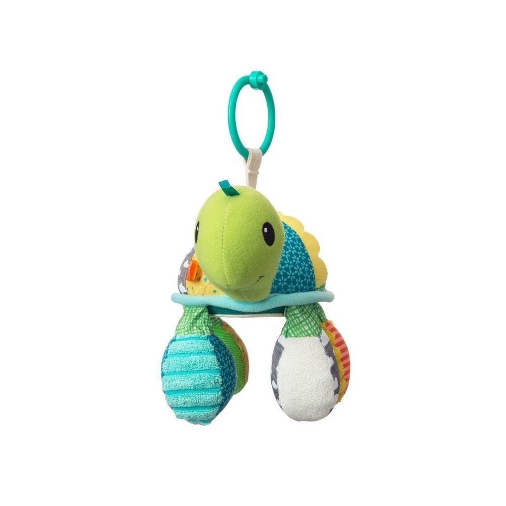 INFANTINO Go Gaga Turtle Activity Mirror - 3-in-1 Play, Sensory Development, Easy Clean, For Baby