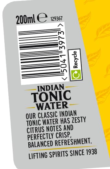 Britvic Indian Tonic Water - 24 x 150ml Cans