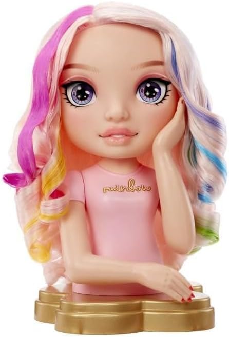Rainbow High Styling Head - 33 cm Bella 4-in-1 Playset with Washable Hair & Nail Polish 1
