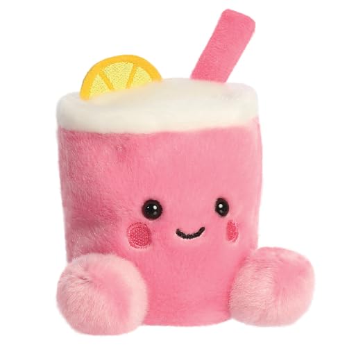 Palm Pals Zelie Pink Lemonade 5" Plush Toy - Pink Lemon Slice Design 4