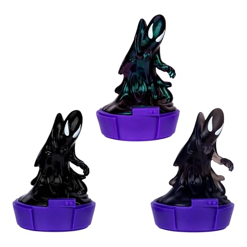 FANDROP MV02 Spider-Man VS. Venom - Displayable Diorama with Collectible Artifacts & Scene Marker, 4 Marvel Figures to Collect 7