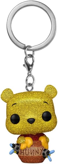 Funko POP! Keychain: Disney Winnie the Pooh - Diamond Glitter - Collectable Vinyl