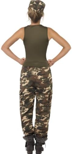 Smiffys Military Camo Costume - Size 12-14 (35457XS)