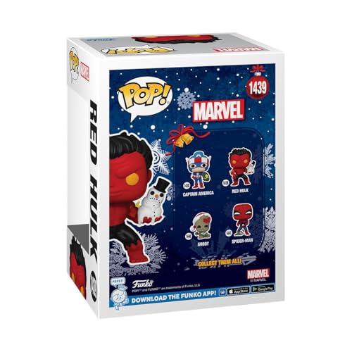 Funko Pop! Marvel Holiday - Red Hulk Vinyl Figure (80034)