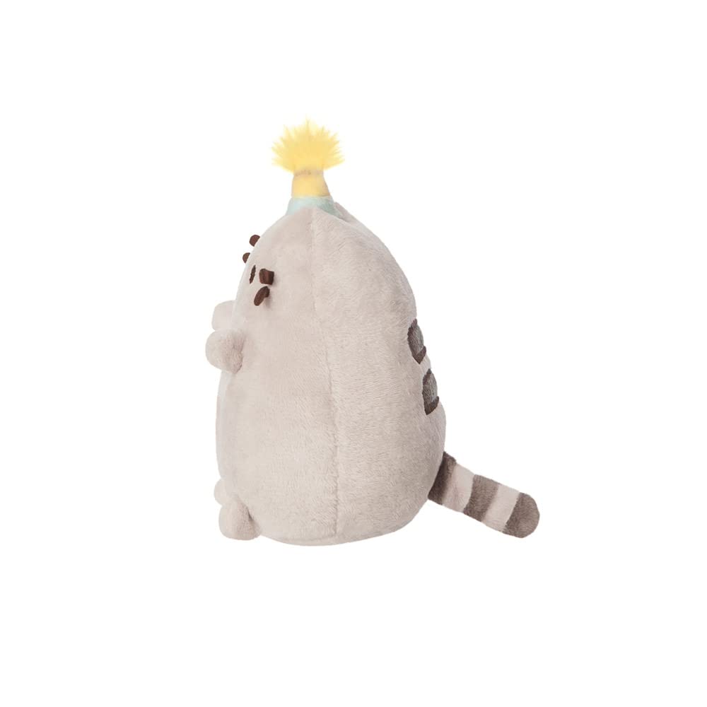 Aurora Party Pusheen Small Soft Toy - 13cm, Eco-Friendly Stuffed Cat
