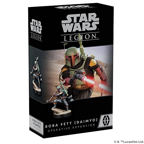 Atomic Mass Games Star Wars Legion Operative Expansion - Boba Fett Miniature Figure (SWL104EN)