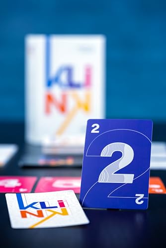 Rebel Klink Card Game - Push Your Luck Numbers Game for Parties
