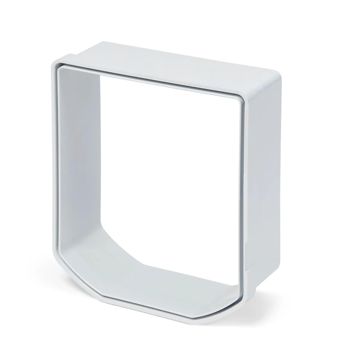 Cat Mate White Elite Wall Liner - 50mm Extension | Plastic | Cat Flap Accessory