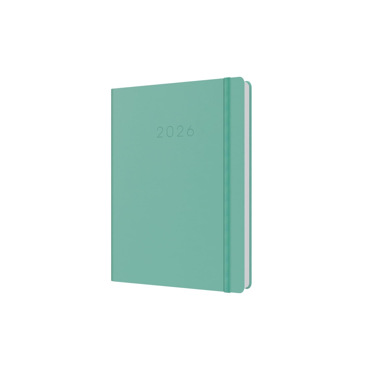 Collins Legacy 2026 Appointment Book Planner - A5 Day-To-Page | 1/2 Hourly Appointments | Mint Hard Cover 1