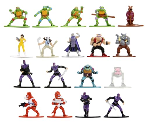 Jada TMNT Nano Figures Multipack Wave 1 - 18 Figures | 1.65 Inch Die-Cast Metal | Ages 3+ 2