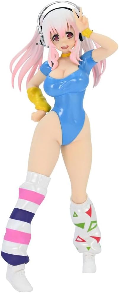 Super Sonico Concept Figure - 80’s/Another Color/Blue Ver. for Ages 15+ (FR40318)