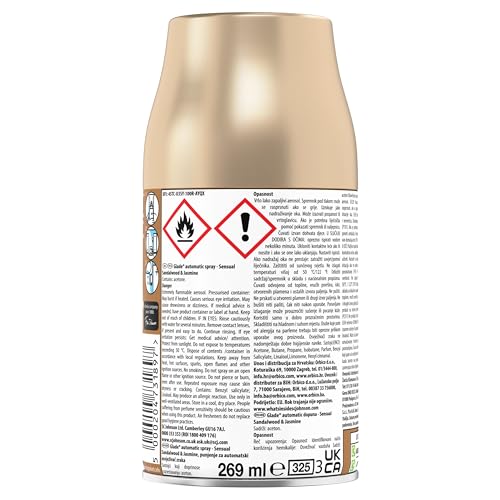 Glade - Automatic Air Freshener Refills for Sandalwood & Jasmine Room Spray