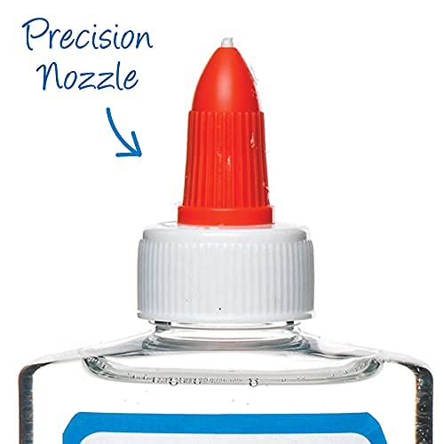 Baker Ross AR533 Clear PVA Glue - 150 ml Washable Craft Glue for Kids Ages 3+