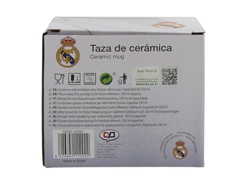 CyP Brands - Real Madrid Ceramic Mug (MG92-02RM)