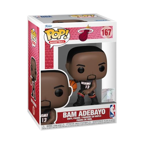 Funko Pop! NBA: Miami Heat - Bam Adebayo Vinyl Figure (72249)