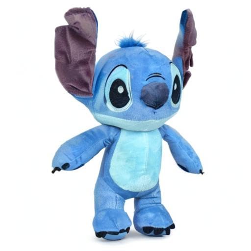 Disney Stitch Plush Toy - 30cm Soft Plush with Hawaiian Music Sound