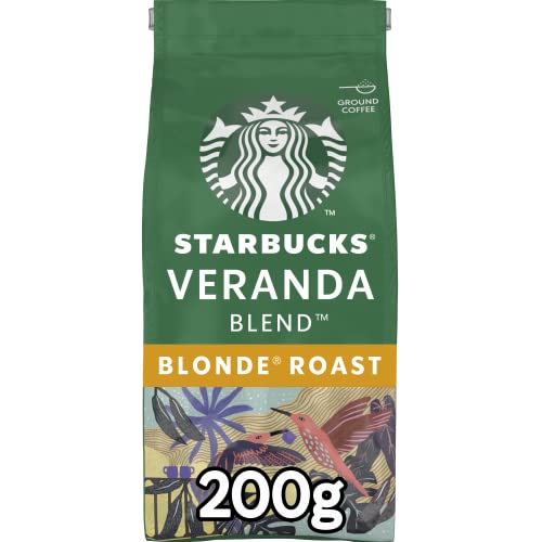 STARBUCKS Veranda Blend Blonde Roast Ground Coffee 200g (Pack of 6)
