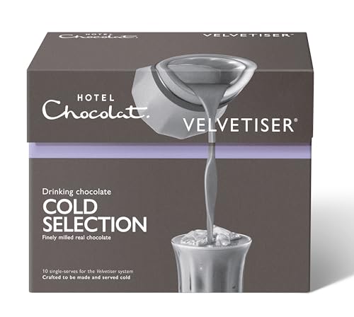 Hotel Chocolat Cold Drinking Chocolate Selection - 10 Sachets with Velvetiser-Compatible Recipes 6