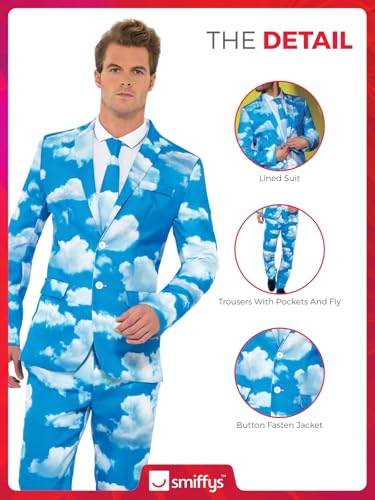 Smiffys Sky High Suit Costume - Adult Men's Size M (40086M)