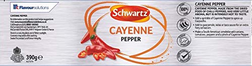 Schwartz Cayenne Pepper - Hot and Fiery Cayenne Chilli Powder for Chilli Con Carne