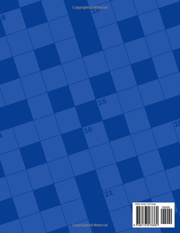 Buzzell Prints 2027 Large Print Crossword Puzzle Book - 100 Easy-to-Medium Puzzles