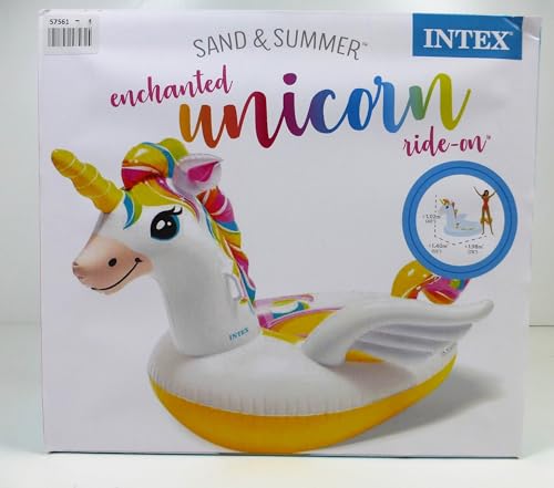 Intex - Inflatable Unicorn Pool Float - 198x140x97 cm 12