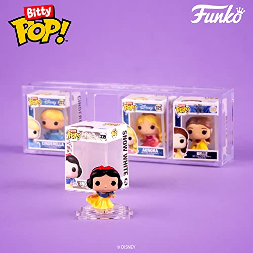 Funko Bitty POP! Disney Princesses 4-Pack: Cinderella, Snow White, Aurora & Mystery Mini | 0.9 Inch Vinyl Figures 22