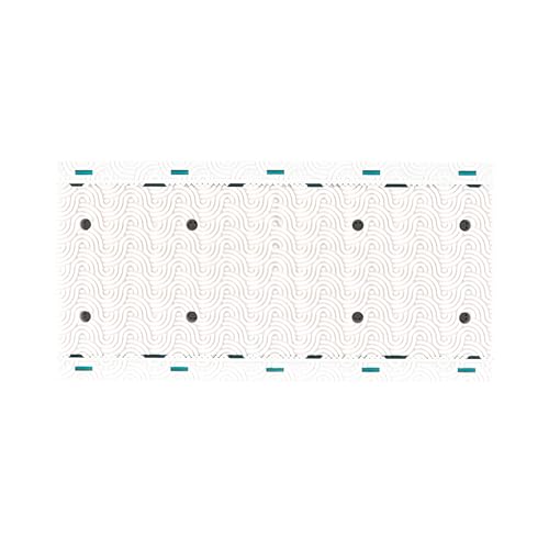 Beldray Anti-Bac Clip-to-Grip Bathroom Mop - Large Mop Head, 360° Handle, Includes 4 Cloths 12