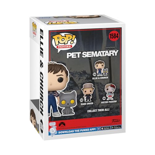 Funko Pop! Movies Pet Sematary - Ellie Creed & Church Vinyl Figure (80714)